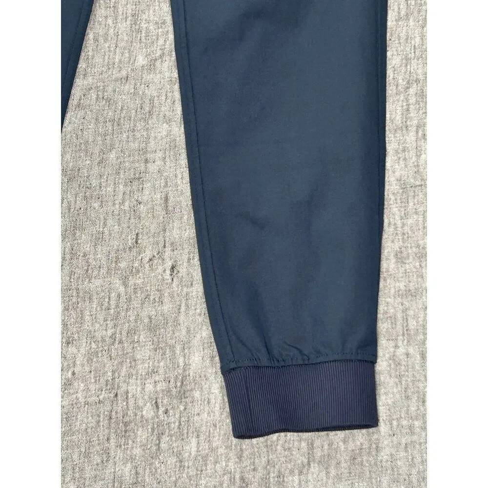 Birddogs Boom For Your Broomstick Jogger Sweatpants Mens Medium Navy Blue Lined